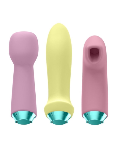 Набір секс іграшок вібраторів для жінок силіконовий Satisfyer Fabulous 4 шт - 4