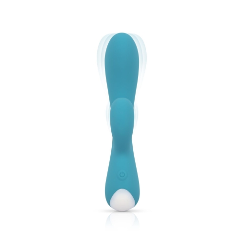 Вагинальный вибратор-кролик для стимуляции точки G голубой Cala Azul Martina I Rabbit Vibrator - 2