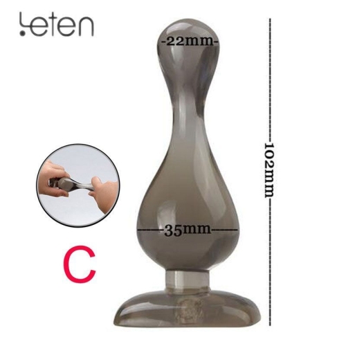 Анальная пробка Leten Tiny Plug (35х102) - 2