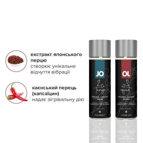 Комплект смазок для пар System JO 2-TO-TANGO LUBRICANT COUPLES KIT (Систем Джо) - 3