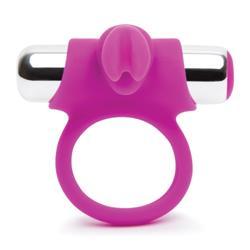 Эрекционное виброкольцо розового цвета с пультом ДУ Fifty shades of grey Happy rabbit remote control cock ring - 2