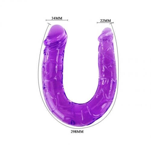 Подвійний фалоімітатор Double dong BI-040001-0102 - 4