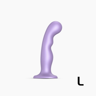 Насадка для страпона силиконовая сиреневого цвета Strap On Me Dildo размер L