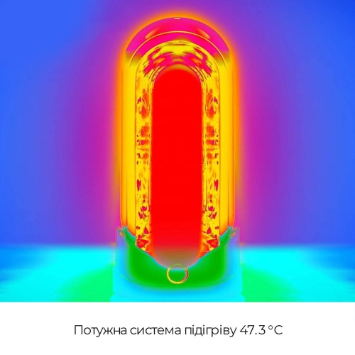 Мастурбатор-нагрівач всмоктуючий Tenga Flip Zero Red + Flip Warming Set - 3