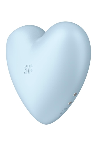 Вакуумный стимулятор Satisfyer Cutie Heart Blue - 5