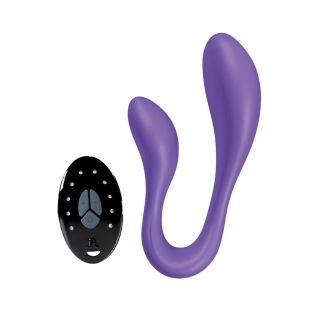 Двойной вибратор с пультом управления LRS Adrien Lastic Couple Secrets II