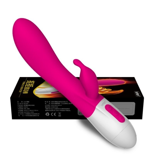 Вагінальний вібратор зі стимуляцією клітора з підігрівом Leten Female Vibrator - 3