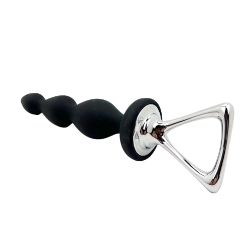 Анальний ланцюжок чорного кольору Adrien Lastic Alive Arrow II - 3