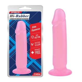 Анально вагинальный реалистичный стимулятор на присоске розового цвета Chisa Dildo Expansion