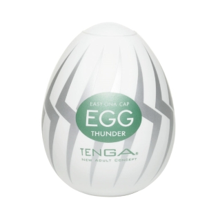 Мастурбатор яйце для пеніса TENGA Тенга EGG THUNDER