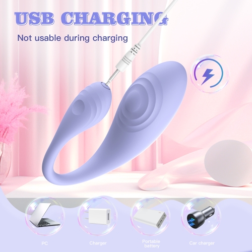 Виброяйцо с дистанционным управлением сиреневый Every Night Toys Isadora 10 режимов вибрации - 2