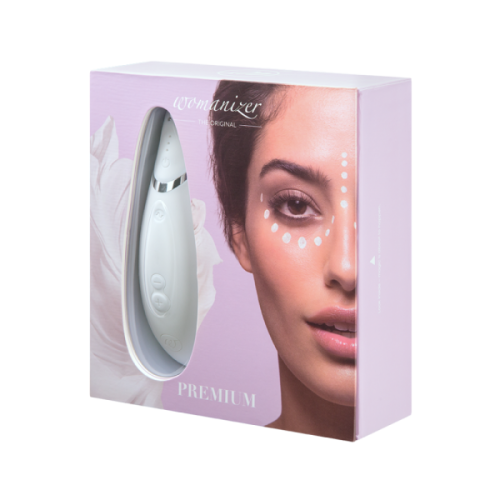 Безконтактний вакуумний стимулятор для клітора білий Womanizer Premium - 6