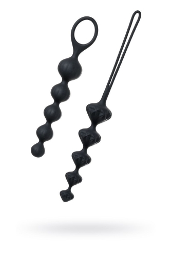 Силіконові Анальні намиста Satisfyer Beads Black - 2