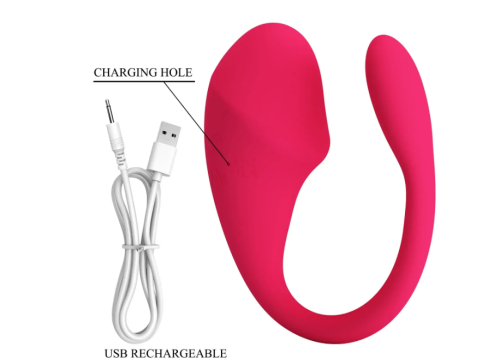 Смарт виброяйцо вагинальное силиконовое красное LYBAILE Romance Thalia App Control Bullet Vibrator - 3