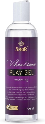 Разогревающий лубрикант на водной основе Vibratissimo Play Gel Warming 250 мл - 1