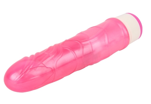 Реалистичный вибратор розовый CHISA Basic Luv Theory Stud Rod - 5