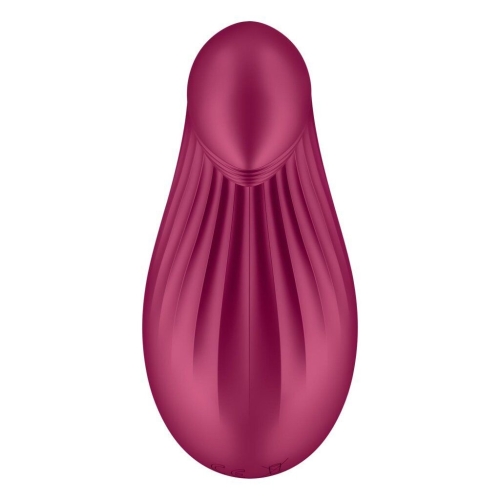 Клиторальный стимулятор красного цвета вибратор Satisfyer Dipping Delight - 5