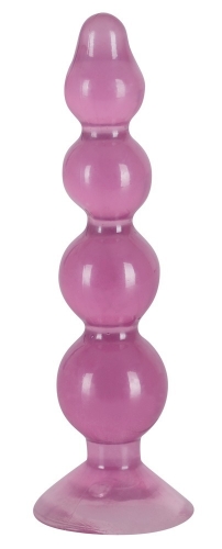 Анальні кульки на присосці рожевого кольору You2Toys Anal Beads - 2