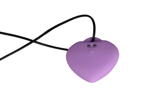 Мини вибратор для клитора фиолетового цвета FairyGasm PleasureStone - 3