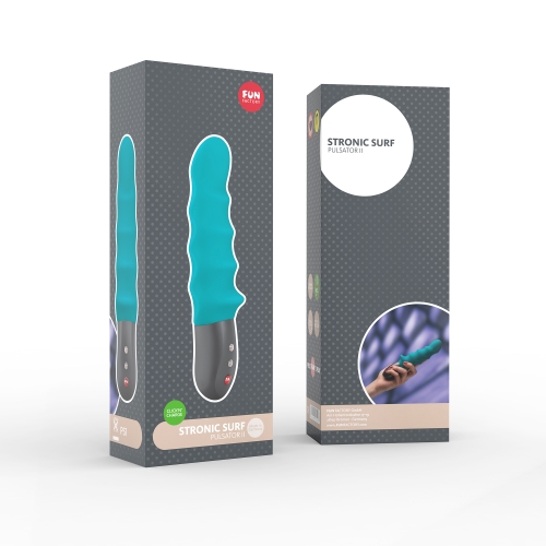 Пульсатор вибратор Fun Factory Stronic Surf синий - 3