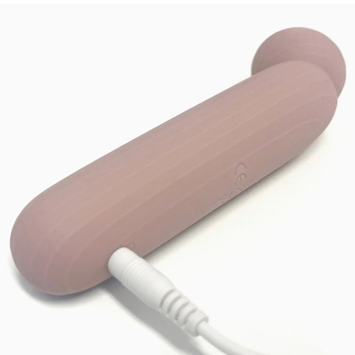 Точечный Ванд вибратор в тревел формате розово-бежевый NUDE LIV - 6