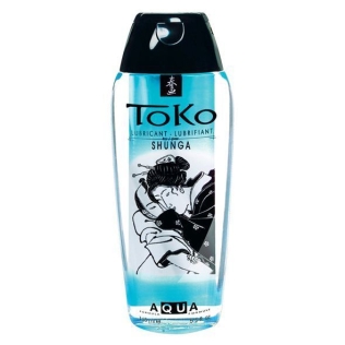 Лубрикант на водной основе Shunga Toko AQUA (165 мл) долгое скольжение и комфорт (Шунга, Сюнга)