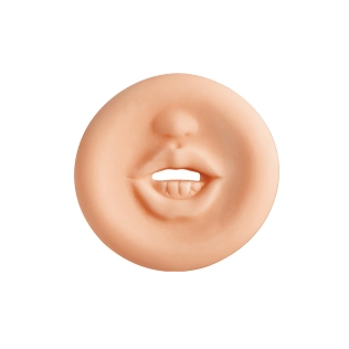 Мастурбатор ротик насадка для помпы телесного цвета Dream Toys RAMROD PUMP SLEEVE MOUTH