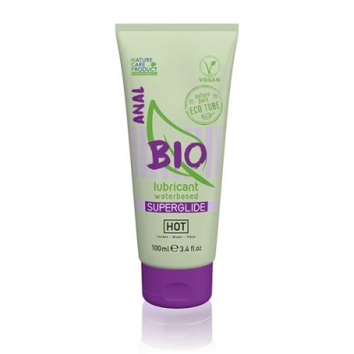 Анальный лубрикант Bio Superglide HOT 100 мл - 1