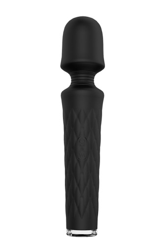 Вібромасажер мікрофон водонепроникний чорний DREAM TOYS JOYRUSH MASSAGER - 4