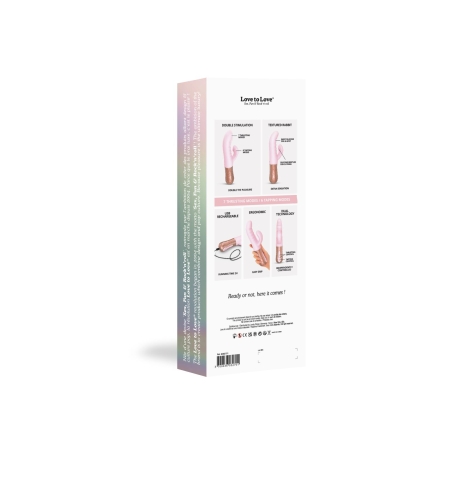 Двойной пульсатор кролик Love To Love SASSY BUNNY - BABY PINK - 9