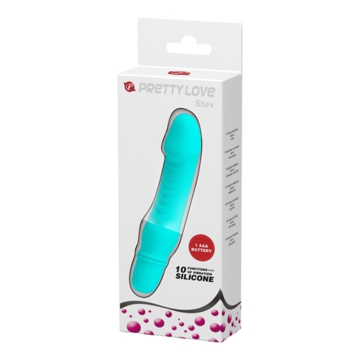 Вагінальний вібратор силіконовий Pretty Love STEV BI-014510-3 - 8