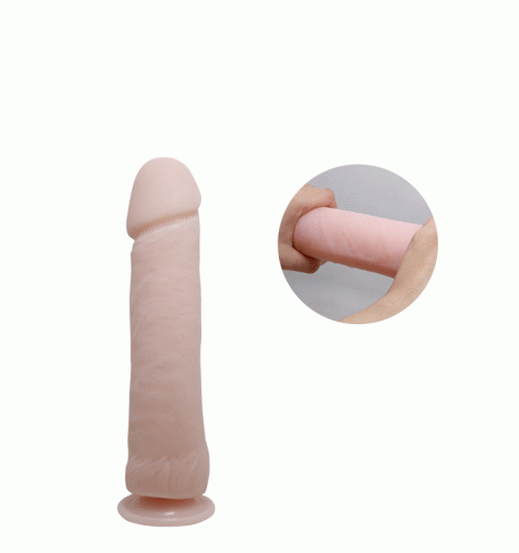Вібратор реалістичний на присоску Lybaile BIG Penis - 4