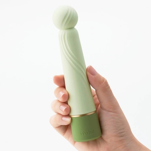 Вибратор для точки G салатовый Iroha Rin+ Tenga - 2