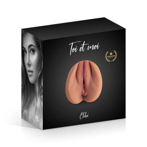 Мастурбатор анус та вагіна гелевий тілесного кольору Toi Et Moi Chloe - 3