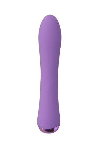 Вибратор вагинальный силиконовый фиолетового цвета FairyGasm WowGenie - 4