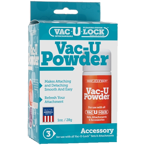 Присыпка - продление срока службы для системы Vac-U-Lock Doc Johnson Vac-U Powder - 2
