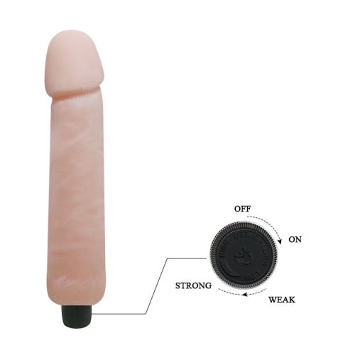 Вібратор реалістичний тілесного кольору LOVE COMPANION LYBAILE - 6