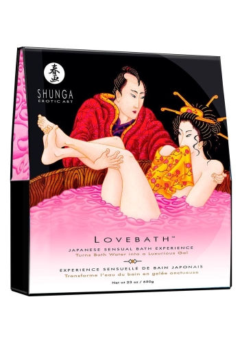 Гель для ванни Shunga LOVEBATH-Dragon Fruit (650 гр) з ефектом зволоження шкіри Шунга - 1