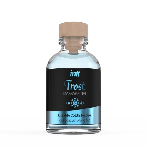 Массажный гель охлаждающий со вкусом мяты Intt Frost 30 мл - 2