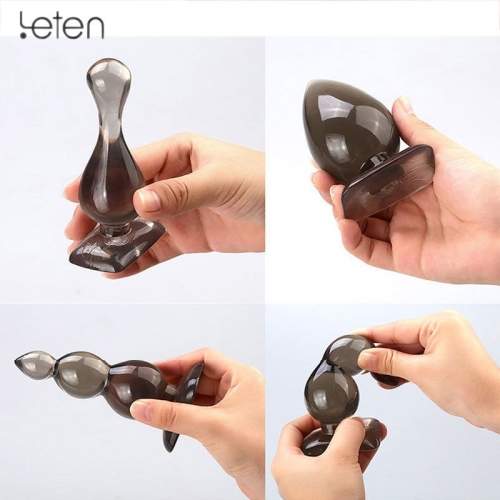 Анальна пробка Leten Bubble Plug LBP40106 - 3