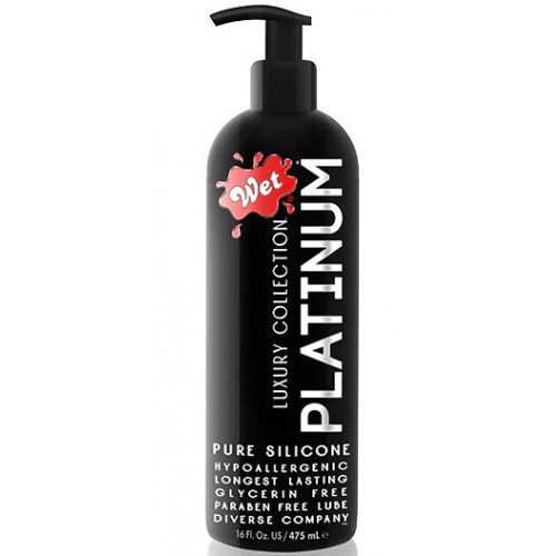 Лубрикант на силіконовій основі WET Platinum Premium 475 мл - 1