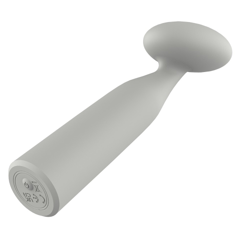 Точечный вибратор в форме мини-микрофона серый Dream Toys NUDE LUNA - 9
