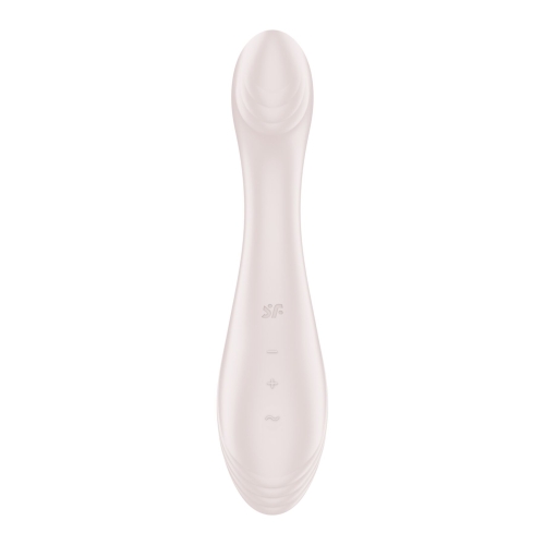 Вибратор вагинальный для точки G бежевого цвета Satisfyer G-Force - 2