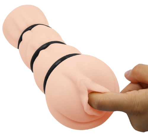 Мастурбатор вагина телесного цвета LYBAILE Crazy Bull Pocket Pussy 3D - 2