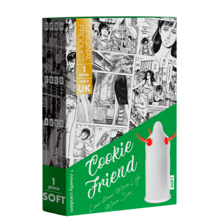 Презервативы с эластичными усиками и шариками EGZO Cocky Friend 1 шт