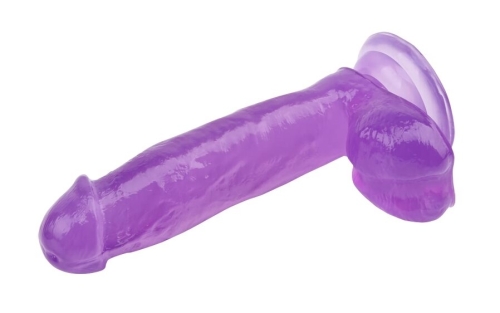 Фалоімітатор 17,5 / 3,6 см на присоску реалістичний фіолетовий CHISA 7.0 Inch Dildo Purple - 5
