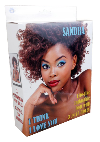 Секс-кукла резиновая темнокожая Sandra BOSS - 1