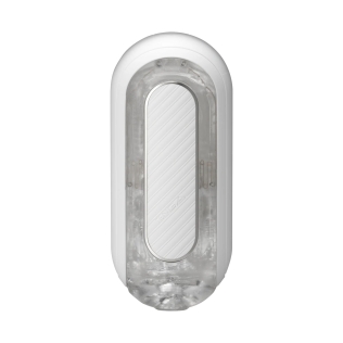 Мастурбатор с вибрацией белого цвета Tenga Flip Zero Gravity Electronic Vibration