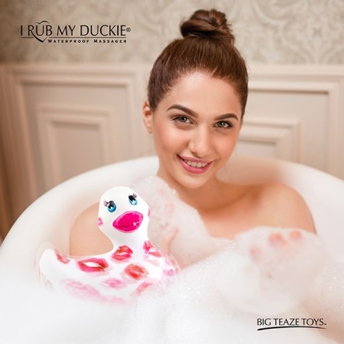 Міні-вібратор качечка для клітора з поцілунками I Rub My Duckie Romance v2. 0 - 3