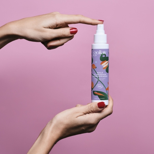 Масажна олія органічна з ефектом зігрівання Goliate Huile De Massage Aphrodisiaque 100 мл - 12